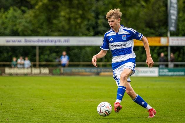 MEPPEL, 18 7-2026, Sportpark Ezinge, Season 2026 2027, Dutch Eredivisie Football, Preseason friendly match between PEC Zwolle and Cercle Brugge, Picture shows PEC Zwolle player Milan Westerhuis PEC Zwolle - Cercle Brugge (friendly)  x205091753x Copyright: