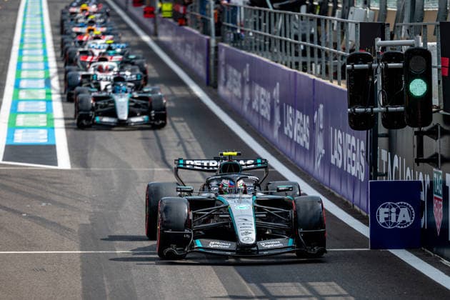 Formula One GP Spa Francorchamps, Belgium. Saturday, July 18, 2026 Andrea Kimi Antonelli 12, Mercedes-AMG Petronas F1 Team in front of the rest; Formula One GP Spa Francorchamps, Belgium. Saturday, July 18, 2026 *** Formula One Grand Prix at Spa-Francorchamps, Belgium, Saturday, July 18, 2026: Andrea Kimi Antonelli, No. 12, Mercedes AMG Petronas F1 Team, leads the field. Formula One Grand Prix at Spa-Francorchamps, Belgium, Saturday, July 18, 2026 Copyright: xBEAUTIFULxSPORTS Erlhofx