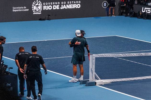 RECORD DATE NOT STATED joao fonseca x tallon griekspoor pelo uts rio Rio de Janeiro (RJ), 07 17 2026 - sports tennis Brazil UTS RJ - match between Joao Fonseca x Tallon Griekspoor UTS Rio held at Maracanazinho in the city of Rio de Janeiro, this Friday, July 17, 2026.(Foto: Gabby Costa Thenews2 imago images) SPO  Copyright: xGabbyxCostax