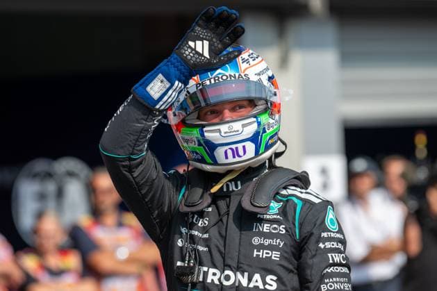 Mercedes Italian rider Kimi Antonelli is pictured after the qualification session ahead of the Grand Prix F1 of Belgium race, in Spa-Francorchamps, Saturday 18 July 2026. The Spa-Francorchamps Formula One Grand Prix takes place this weekend, from July 17th to July 19th. JONASxROOSENS  x181428125x