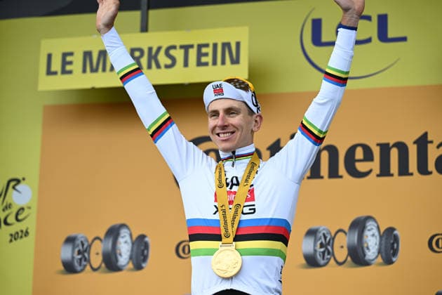 18-07-2026 Tour De France; Tappa 14 Mulhouse - Le Markstein; 2026, Uae Emirates - Xrg; Pogacar, Tadej; Le Markstein; 