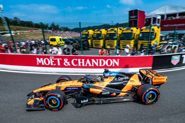 Formula One GP Spa Francorchamps, Belgium. Saturday, July 18, 2026 Oscar Piastri 81, McLaren Mastercard. F1 Team; Formula One GP Spa Francorchamps, Belgium. Saturday, July 18, 2026 *** Formula One Grand Prix at Spa-Francorchamps, Belgium, Saturday, July 18, 2026, Oscar Piastri 81, McLaren Mastercard F1 Team, Formula One Grand Prix at Spa-Francorchamps, Belgium, Saturday, July 18, 2026 Copyright: xBEAUTIFULxSPORTS Erlhofx