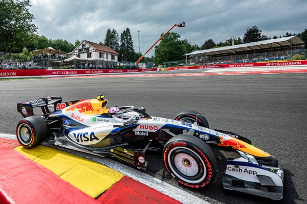 Formula One GP Spa Francorchamps, Belgium. Saturday, July 18, 2026 Liam Lawson 30, Visa Cash App Racing Bulls Formula One Team; Formula One GP Spa Francorchamps, Belgium. Saturday, July 18, 2026 *** Formula One Grand Prix at Spa-Francorchamps, Belgium, Saturday, July 18, 2026 Liam Lawson, 30, Visa Cash App Racing Bulls Formula One Team Formula One Grand Prix at Spa-Francorchamps, Belgium, Saturday, July 18, 2026 Copyright: xBEAUTIFULxSPORTS Erlhofx