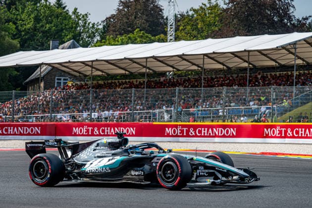 Formula One GP Spa Francorchamps, Belgium. Saturday, July 18, 2026 George Russell 63, Mercedes-AMG Petronas F1 Team; Formula One GP Spa Francorchamps, Belgium. Saturday, July 18, 2026 *** Formula One Grand Prix at Spa-Francorchamps, Belgium, Saturday, July 18, 2026 George Russell 63, Mercedes AMG Petronas F1 Team Formula One Grand Prix at Spa-Francorchamps, Belgium, Saturday, July 18, 2026 Copyright: xBEAUTIFULxSPORTS Erlhofx