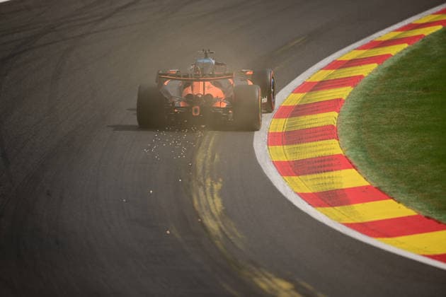 F1 Grand Prix of Belgium - Qualifying Oscar Piastri of the McLaren F1 Team drives during qualifying for the Belgian Grand Prix at the Spa-Francorchamps Circuit in Stavelot, Belgium. Stavelot Wallonia Belgium  Copyright: xAndreaxDiodatox originalFilename:diodato-belgiang260718_npSv2.jpg