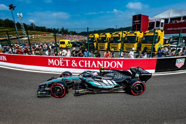 Formula One GP Spa Francorchamps, Belgium. Saturday, July 18, 2026 Andrea Kimi Antonelli 12, Mercedes-AMG Petronas F1 Team; Formula One GP Spa Francorchamps, Belgium. Saturday, July 18, 2026 *** Formula One Grand Prix at Spa-Francorchamps, Belgium, Saturday, July 18, 2026, Andrea Kimi Antonelli, No. 12, Mercedes AMG Petronas F1 Team, Formula One Grand Prix at Spa-Francorchamps, Belgium, Saturday, July 18, 2026 Copyright: xBEAUTIFULxSPORTS Erlhofx