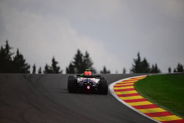 F1 Grand Prix of Belgium - Qualifying Arvid Linbland of Racing Bulls drives during qualifying for the Belgian Grand Prix at the Spa-Francorchamps Circuit in Stavelot, Belgium. Stavelot Wallonia Belgium  Copyright: xAndreaxDiodatox originalFilename:diodato-belgiang260718_nppiE.jpg