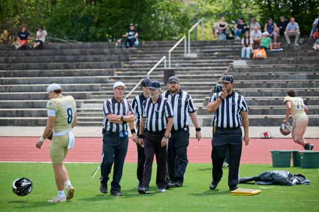 Playoffs, Junior Bowl, U20, GFLJ, Nürnberg Rams vs. Hamburg Huskies German Football League Juniors(GFLJ), U20, Nürnberg Rams vs. Hamburg Huskies Nürnberg Berthold-Brecht-Sportanlage Bayern Deutschland *** Playoffs, Junior Bowl, U20, GFLJ, Nuremberg Rams vs. Hamburg Huskies German Football League Juniors (GFLJ), U20, Nuremberg Rams vs. Hamburg Huskies Nuremberg Berthold Brecht Sports Complex Bavaria, Germany Copyright: x30nullvierxPhotographie,xGerhardxLehnerx