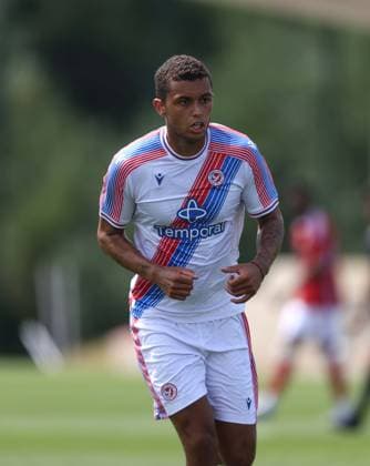 Pre Season Friendly - Crystal Palace v Swindon Town LONDON, ENGLAND, JULY 18: Brennan Johnson of Crystal Palace during the Pre Season Friendly match between Crystal Palace FC v Swindon Town FC at Crystal Palace Training Ground, Beckenham, London, on 18 July. (Photo by Daniel Weir) London Crystal Palace Training Ground United Kingdom Copyright: xDanielxWeir SportsxPressxPhotox Sportspressphoto_SPR192620