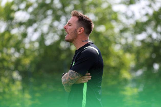 VfL vs Verl, Testspiel Wolfsburg, 18.07.2026, Fußball, Herren, Saison 2026 2027, 2. BL, VfL Wolfsburg vs SC Verl, Testspiel, Cheftrainer Tobias Strobl (VfL Wolfsburg) Niedersachsen Deutschland *** VfL vs. Verl, Friendly Match, Wolfsburg, July 18, 2026, Soccer, Men s, 2026–2027 Season, 2. Bundesliga, VfL Wolfsburg vs. SC Verl, Friendly Match, Head Coach Tobias Strobl, VfL Wolfsburg, Lower Saxony, Germany