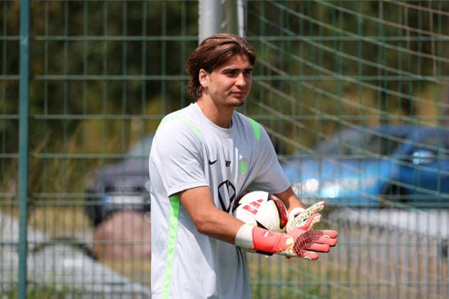 VfL vs Verl, Testspiel Wolfsburg, 18.07.2026, Fußball, Herren, Saison 2026 2027, 2. BL, VfL Wolfsburg vs SC Verl, Testspiel, Torwart Jakub Zielinski (VfL Wolfsburg) Niedersachsen Deutschland *** VfL vs. Verl, Friendly Match in Wolfsburg, July 18, 2026, Soccer, Men s, 2026–2027 Season, 2. Bundesliga, VfL Wolfsburg vs. SC Verl, Friendly Match, Goalkeeper Jakub Zielinski, VfL Wolfsburg, Lower Saxony, Germany