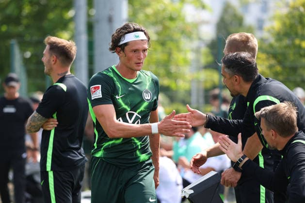 VfL vs Verl, Testspiel Wolfsburg, 18.07.2026, Fußball, Herren, Saison 2026 2027, 2. BL, VfL Wolfsburg vs SC Verl, Testspiel, Fabian Reese (VfL Wolfsburg) Niedersachsen Deutschland *** VfL vs. Verl, Friendly Match, Wolfsburg, July 18, 2026, Soccer, Men s, 2026–2027 Season, 2. Bundesliga, VfL Wolfsburg vs. SC Verl, Friendly Match, Fabian Reese, VfL Wolfsburg, Lower Saxony, Germany