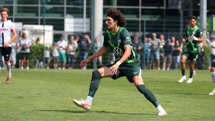 VfL vs Verl, Testspiel Wolfsburg, 18.07.2026, Fußball, Herren, Saison 2026 2027, 2. BL, VfL Wolfsburg vs SC Verl, Testspiel, Fraser Hornby (VfL Wolfsburg) Niedersachsen Deutschland *** VfL vs. Verl, Friendly Match, Wolfsburg, July 18, 2026, Soccer, Men s, 2026–2027 Season, 2. Bundesliga, VfL Wolfsburg vs. SC Verl, Friendly Match, Fraser Hornby, VfL Wolfsburg, Lower Saxony, Germany