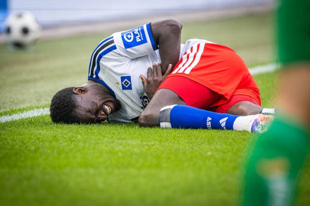 RAPID WIEN - HABMURGER SV Bakery Jatta of HSV during the pre season friendly football match between SC Rapid Vienna and Hamburger SV at the Allianz Stadion. Vienna, Austria, July 18, 2026. Photo by Branislav Racko Copyright: xx 080A8952