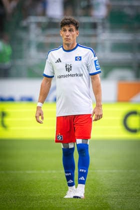 RAPID WIEN - HABMURGER SV Nicolas Capaldo of HSV during the pre season friendly football match between SC Rapid Vienna and Hamburger SV at the Allianz Stadion. Vienna, Austria, July 18, 2026. Photo by Branislav Racko Copyright: xx 080A9000