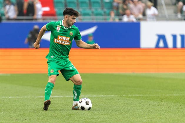 SOCCER - Rapid vs HSV, test match VIENNA,AUSTRIA,18.JUL.26 - SOCCER - ADMIRAL Bundesliga, 1. DFL, 1. Deutsche Bundesliga, SK Rapid Wien vs Hamburger SV, test match. Image shows Yusuf Demir (Rapid).  GEPAxpictures xPhilippxBrem