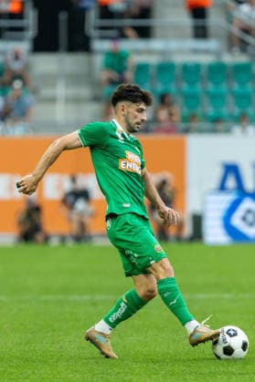 SOCCER - Rapid vs HSV, test match VIENNA,AUSTRIA,18.JUL.26 - SOCCER - ADMIRAL Bundesliga, 1. DFL, 1. Deutsche Bundesliga, SK Rapid Wien vs Hamburger SV, test match. Image shows Yusuf Demir (Rapid).  GEPAxpictures xPhilippxBrem
