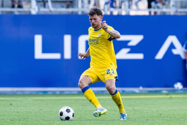 SOCCER - Linz vs Braunschweig, test match LINZ,AUSTRIA,18.JUL.26 - SOCCER - ADMIRAL 2. Liga, 2. DFL, 2. Deutsche Bundesliga, FC Blau Weiss Linz vs Eintracht Braunschweig, test match. Image shows Kevin Ehlers (Braunschweig).  GEPAxpictures xJulioxArellano