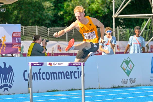 Erik SIEPMANN (Germany, MTV Wittmund, 400m Huerden) ITA, European Atheltics U18 Championships, Athletics, 18.07.2026, ITA, European Atheltics U18 Championships, Athletics, 18.07.2026, *** Erik SIEPMANN, Germany, MTV Wittmund, 400m Hurdles, ITA, European Athletics U18 Championships, Athletics, July 18, 2026, ITA, European Athletics U18 Championships, Athletics, July 18, 2026, Copyright: xEibnerxPressefoto JanxPapenfussx EP_JPS