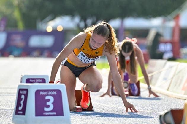 Anna PANTCHEV (Germany, LAZ Ludwigsburg, 400m) ITA, European Athletics U18 Championships, Athletics, 18.07.2026, Jan Papenfuss ITA, European Athletics U18 Championships, Athletics, 18.07.2026, *** Anna PANTCHEV Germany, LAZ Ludwigsburg, 400m ITA, European Athletics U18 Championships, Track and Field, July 18, 2026, Jan Papenfuss ITA, European Athletics U18 Championships, Track and Field, July 18, 2026, Copyright: xx