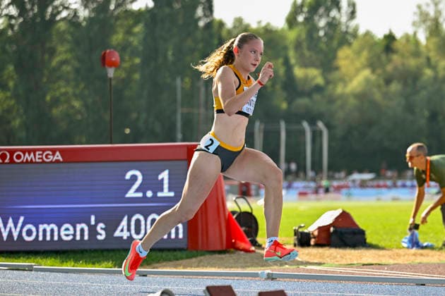 Anna PANTCHEV (Germany, LAZ Ludwigsburg, 400m) ITA, European Athletics U18 Championships, Athletics, 18.07.2026, Jan Papenfuss ITA, European Athletics U18 Championships, Athletics, 18.07.2026, *** Anna PANTCHEV Germany, LAZ Ludwigsburg, 400m ITA, European Athletics U18 Championships, Track and Field, July 18, 2026, Jan Papenfuss ITA, European Athletics U18 Championships, Track and Field, July 18, 2026, Copyright: xx