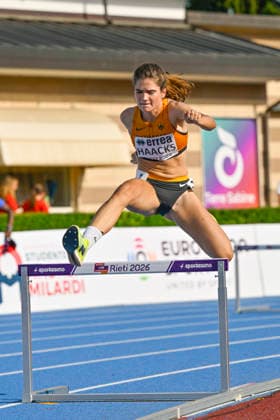 Tessa HAACKS (Germany, SC Roennau 74, 400m Huerden) ITA, European Atheltics U18 Championships, Athletics, 18.07.2026, ITA, European Atheltics U18 Championships, Athletics, 18.07.2026, *** Tessa HAACKS, Germany, SC Roennau 74, 400m Hurdles, ITA, European Athletics U18 Championships, Athletics, July 18, 2026, ITA, European Athletics U18 Championships, Athletics, July 18, 2026, Copyright: xEibnerxPressefoto JanxPapenfussx EP_JPS