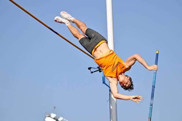 Jonathan HUMMEL (Germany, LG Leinfelden-Echterdingen, Stabhochsprung) ITA, European Atheltics U18 Championships, Athletics, 18.07.2026, ITA, European Atheltics U18 Championships, Athletics, 18.07.2026, *** Jonathan HUMMEL, Germany, LG Leinfelden Echterdingen, Pole Vault, ITA, European Athletics U18 Championships, Athletics, July 18, 2026, ITA, European Athletics U18 Championships, Athletics, July 18, 2026, Copyright: xx