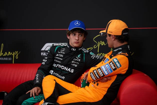 F1 - BELGIAN GRAND PRIX 2026 KIMI ANTONELLI Andrea (ita), Mercedes AMG F1 Team W16, portrait during the Formula 1 Belgian Grand Prix 2026, 10th round of the 2026 Formula One World Championship, WM, Weltmeisterschaft from July 17 to 19, 2026 on the Circuit de Spa-Francorchamps, in Stavelot, Belgium -  Copyright: xEricxAlonsox