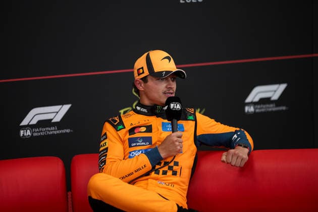 F1 - BELGIAN GRAND PRIX 2026 NORRIS Lando (gbr), McLaren F1 Team MCL40, portrait during the Formula 1 Belgian Grand Prix 2026, 10th round of the 2026 Formula One World Championship, WM, Weltmeisterschaft from July 17 to 19, 2026 on the Circuit de Spa-Francorchamps, in Stavelot, Belgium -  Copyright: xEricxAlonsox