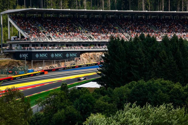 F1 - BELGIAN GRAND PRIX 2026 30 LAWSON Liam (nzl), Visa Cash App RB F1 Team VCARB03, action during the Formula 1 Belgian Grand Prix 2026, 10th round of the 2026 Formula One World Championship, WM, Weltmeisterschaft from July 17 to 19, 2026 on the Circuit de Spa-Francorchamps, in Stavelot, Belgium - StavelotBelgium  Copyright: xFLORENTxGOODENx