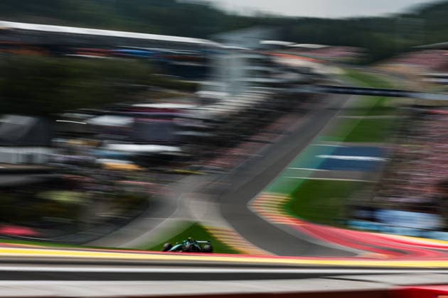 F1 - BELGIAN GRAND PRIX 2026 14 ALONSO Fernando (spa), Aston Martin F1 Team AMR26, action during the Formula 1 Belgian Grand Prix 2026, 10th round of the 2026 Formula One World Championship, WM, Weltmeisterschaft from July 17 to 19, 2026 on the Circuit de Spa-Francorchamps, in Stavelot, Belgium - StavelotBelgium  Copyright: xEricxAlonsox