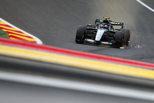 F1 - BELGIAN GRAND PRIX 2026 12 KIMI ANTONELLI Andrea (ita), Mercedes AMG F1 Team W17, action during the Formula 1 Belgian Grand Prix 2026, 10th round of the 2026 Formula One World Championship, WM, Weltmeisterschaft from July 17 to 19, 2026 on the Circuit de Spa-Francorchamps, in Stavelot, Belgium - StavelotBelgium  Copyright: xEricxAlonsox
