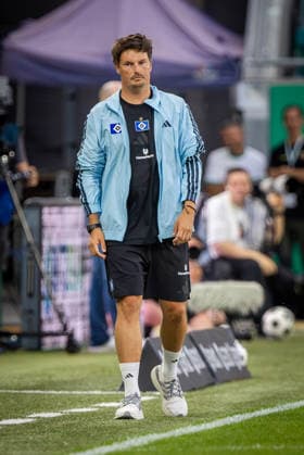 RAPID WIEN - HABMURGER SV Head coach of HSV Merlin Polzin during the pre season friendly football match between SC Rapid Vienna and Hamburger SV at the Allianz Stadion. Vienna, Austria, July 18, 2026. Photo by Branislav Racko Copyright: xx 080A9834