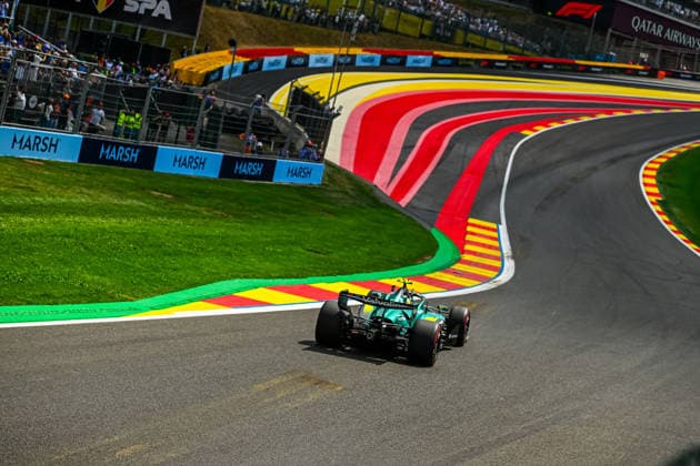 during free practice 3 of Formula 1 Belgian Grand Prix 2026 at Circuit de Spa-Francorchamps in Stavelot, Belgium. Round 12 of 24 of the 2026 FIA Formula One World Championship, WM, Weltmeisterschaft held July 17-19, 2026. The legendary Circuit de Spa-Francorchamps in the Ardennes forest features the famous Eau Rouge-Raidillon complex. Formula 1 Belgian Grand Prix 2026 - Round 12 of 24 - Circuit de Spa-Francorchamps, Stavelot, Belgium F1-2026-R12-BEL