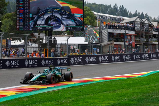Spa Francorchamps: Motorsport: FIA Formula One World Championship, WM, Weltmeisterschaft Grand Prix of Belgium, Belgien, Spa Francorchamps, GP, on July, 18, 2026, (Photo by Hoch Zwei) 14 ALONSO Fernando (spa), Aston Martin F1 Team AMR26, action Spa Francorchamps Belgium *** Spa Francorchamps Motorsport, FIA Formula One World Championship, Belgian Grand Prix, Belgium, Spa Francorchamps, GP, on July 18, 2026, Photo by Hoch Zwei 14: Fernando Alonso at Spa, Aston Martin F1 Team AMR26, action at Spa Francorchamps, Belgium