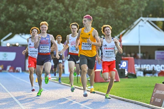 Ole STEINBACH (Germany, Dresdner Sportclub 1898 e.V., 800m) ITA, European Atheltics U18 Championships, Athletics, 18.07.2026, ITA, European Atheltics U18 Championships, Athletics, 18.07.2026, *** Ole STEINBACH, Germany, Dresdner Sportclub 1898 e.V., 800m, ITA, European Athletics U18 Championships, Athletics, July 18, 2026, ITA, European Athletics U18 Championships, Athletics, July 18, 2026, Copyright: xEibnerxPressefoto JanxPapenfussx EP_JPS