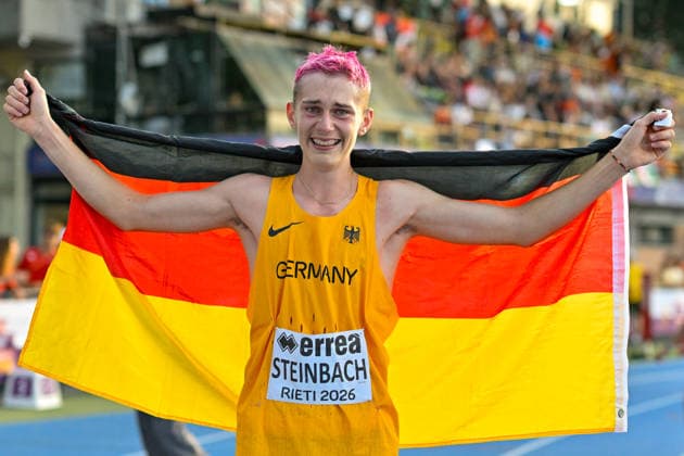 Ole STEINBACH (Germany, Dresdner Sportclub 1898 e.V., 800m) ITA, European Atheltics U18 Championships, Athletics, 18.07.2026, ITA, European Atheltics U18 Championships, Athletics, 18.07.2026, *** Ole STEINBACH, Germany, Dresdner Sportclub 1898 e.V., 800m, ITA, European Athletics U18 Championships, Athletics, July 18, 2026, ITA, European Athletics U18 Championships, Athletics, July 18, 2026, Copyright: xx