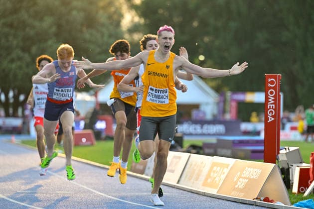 Ole STEINBACH (Germany, Dresdner Sportclub 1898 e.V., 800m) ITA, European Atheltics U18 Championships, Athletics, 18.07.2026, ITA, European Atheltics U18 Championships, Athletics, 18.07.2026, *** Ole STEINBACH, Germany, Dresdner Sportclub 1898 e.V., 800m, ITA, European Athletics U18 Championships, Athletics, July 18, 2026, ITA, European Athletics U18 Championships, Athletics, July 18, 2026, Copyright: xx