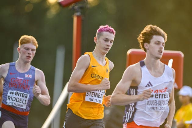 Ole STEINBACH (Germany, Dresdner Sportclub 1898 e.V., 800m) ITA, European Atheltics U18 Championships, Athletics, 18.07.2026, ITA, European Atheltics U18 Championships, Athletics, 18.07.2026, *** Ole STEINBACH, Germany, Dresdner Sportclub 1898 e.V., 800m, ITA, European Athletics U18 Championships, Athletics, July 18, 2026, ITA, European Athletics U18 Championships, Athletics, July 18, 2026, Copyright: xEibnerxPressefoto JanxPapenfussx EP_JPS