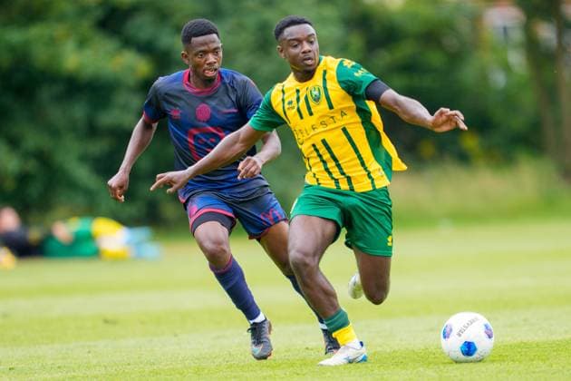 ROOSENDAAL , 18-07-2026 , Sportpark Hulsdonk , season 2026 2027 , Dutch Vrienden Loterij Eredivisie , Pre season match between KV Mechelen and ADO Den Haag KV Mechelen - ADO Den Haag (friendly)  x205093870x Copyright: