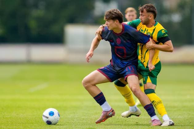 ROOSENDAAL , 18-07-2026 , Sportpark Hulsdonk , season 2026 2027 , Dutch Vrienden Loterij Eredivisie , Pre season match between KV Mechelen and ADO Den Haag picture shows ADO Den Haag player Mylian Jimenez KV Mechelen - ADO Den Haag (friendly)  x205093873x Copyright: