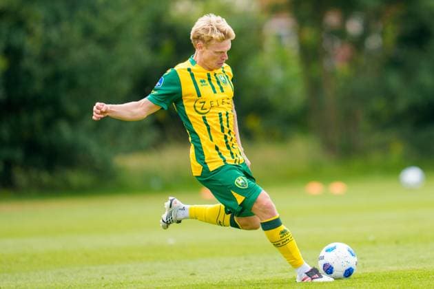 ROOSENDAAL , 18-07-2026 , Sportpark Hulsdonk , season 2026 2027 , Dutch Vrienden Loterij Eredivisie , Pre season match between KV Mechelen and ADO Den Haag picture shows ADO Den Haag player Jan Zamburek KV Mechelen - ADO Den Haag (friendly)  x205093896x Copyright: