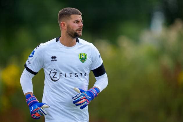 ROOSENDAAL , 18-07-2026 , Sportpark Hulsdonk , season 2026 2027 , Dutch Vrienden Loterij Eredivisie , Pre season match between KV Mechelen and ADO Den Haag picture shows ADO Den Haag player Niclas Thiede KV Mechelen - ADO Den Haag (friendly)  x205093945x Copyright: