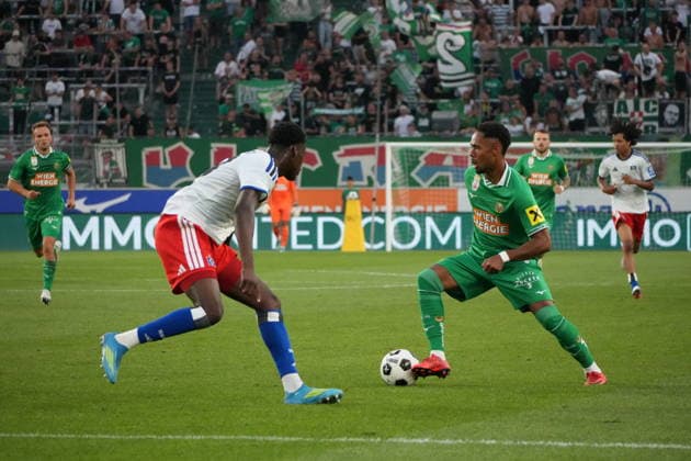 Fussball Österreich - 18.07.2026 - Internationales Testspiel - SK Rapid Wien vs. Hamburger SV (HSV) - Allianz Stadion - Weststadion (Wien Hütteldorf, Österreich): Petter Nosa Dahl (SK Rapid Wien) *** Soccer Austria July 18, 2026 International Friendly SK Rapid Vienna vs. Hamburger SV (HSV) Allianz Stadium (Weststadion), Vienna-Hütteldorf, Austria Petter Nosa Dahl SK Rapid Vienna Copyright: xLukasxBierederx