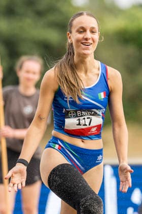 LEVERKUSEN, GERMANY - JULY 18, 2026 : Giuliana Chiara Filippi (ITA Italien) reacts in the long jump during the Para Heimspiel 7.0 at Fritz Jacobi Sports Complex on July 18, 2026 in Leverkusen, Germany. Northrhine-Westphalia Germany Copyright: xAxelxKohringx