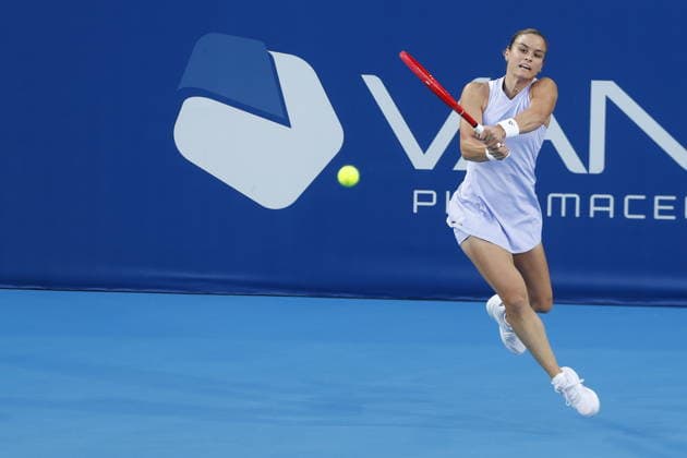 Sport Themen der Woche KW29 Sport Bilder des Tages WTA, Tennis Damen 250 Vanda Pharmaceuticals Athens Open - Maria Sakkari qualified for the finals of the Vanda Pharmaceuticals Athens Open 2026, defeating Aina Korneeva in the semi-rfinals of the tournament, at Stadion sports centre. in Athens, Greece 18 July 2026.. IMAGO ONE INCH PRODUCTIONS ATHENS Greece Copyright: xONExINCHxPRODUCTIONSx 7035338