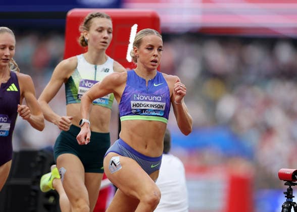 RECORD DATE NOT STATED 18th July 2026; London Stadium, London, England; 2026 Diamond League Novuna London Athletics Meet; Keely Hodgkinson of Great Britain competing in the women& x2019;s 800m race JohnxPatrickxFletcher
