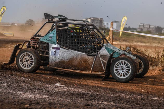 RX Fest rally championship in Kenya NAIROBI, KENYA - JULY 18: A driver competes during the RX Fest Rally Championship on a mixed-surface special track at Kasarani National Stadium in Nairobi, Kenya, on July 18, 2026. Gerald Anderson Anadolu Nairobi Kenya. Editorial use only. Please get in touch for any other usage.  Copyright: x2026xAnadoluxGeraldxAndersonx