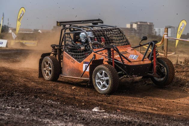 RX Fest rally championship in Kenya NAIROBI, KENYA - JULY 18: A driver competes during the RX Fest Rally Championship on a mixed-surface special track at Kasarani National Stadium in Nairobi, Kenya, on July 18, 2026. Gerald Anderson Anadolu Nairobi Kenya. Editorial use only. Please get in touch for any other usage.  Copyright: x2026xAnadoluxGeraldxAndersonx
