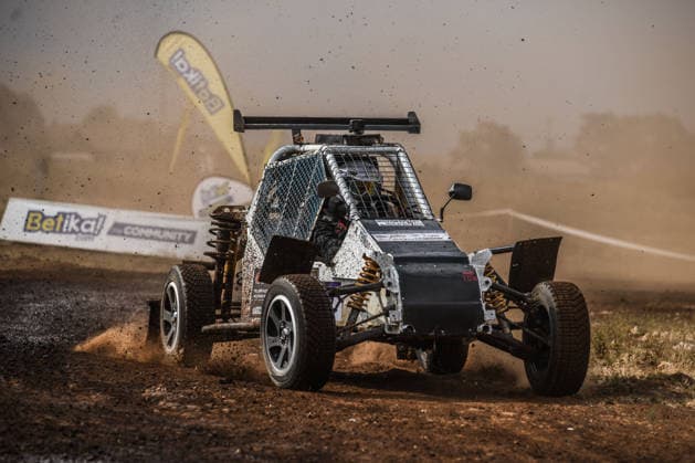 RX Fest rally championship in Kenya NAIROBI, KENYA - JULY 18: A driver competes during the RX Fest Rally Championship on a mixed-surface special track at Kasarani National Stadium in Nairobi, Kenya, on July 18, 2026. Gerald Anderson Anadolu Nairobi Kenya. Editorial use only. Please get in touch for any other usage.  Copyright: x2026xAnadoluxGeraldxAndersonx